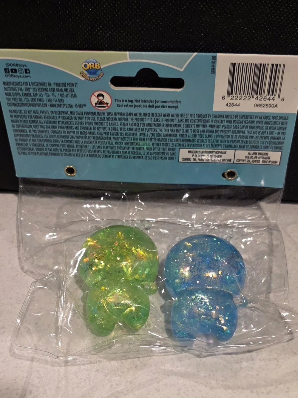 Twinsies Glitter Sugar Swaps Set - Blue & Green